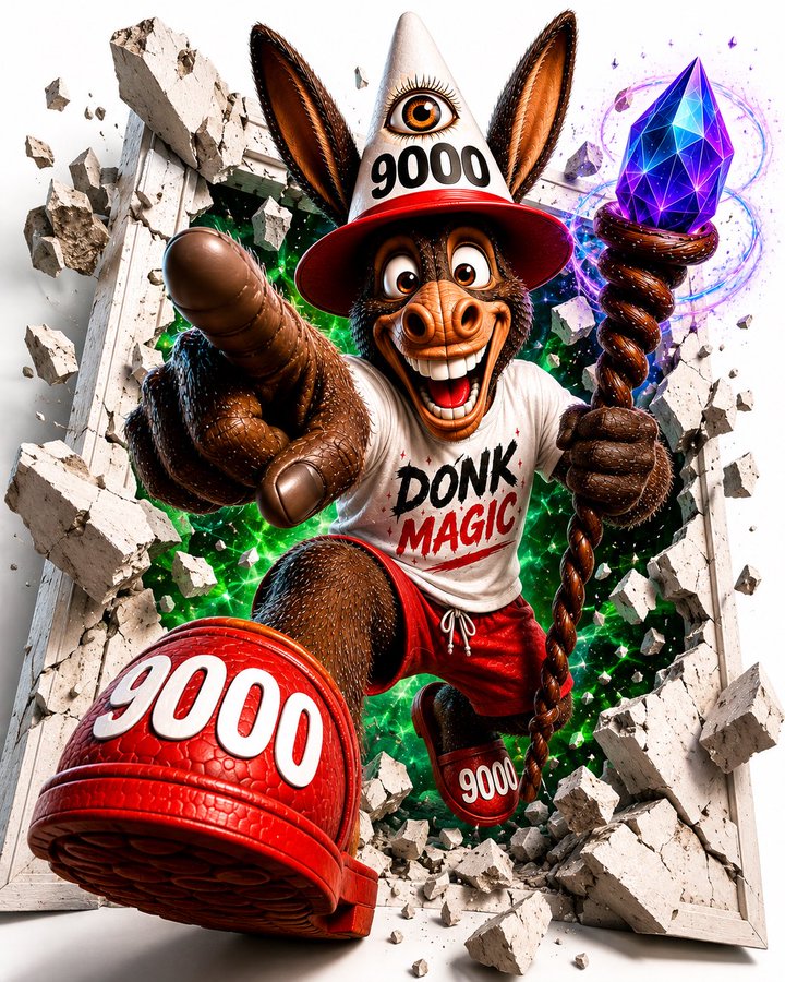DonkMagic running the room
