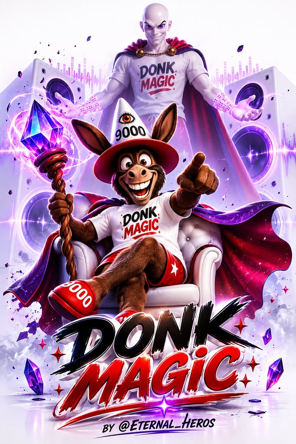 DonkMagic running the room